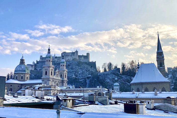 Salzburg im Winter